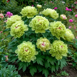 Пион Зеленые Бобы купить по цене от 610р. в интернет-магазине «Посадика» с доставкой почтой в в Снегирие и по всей России – [изображение №1].