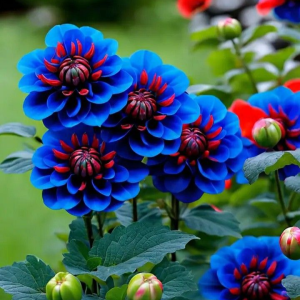 Георгин Аквамарин купить по цене от 318р. в интернет-магазине «Посадика» с доставкой почтой в в Снегирие и по всей России – [изображение №1].